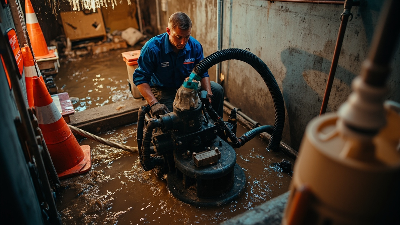 Basement Flooding Pump-Out in Seattle – Rapid Response Stops Water Damage in Under 60 Minutes