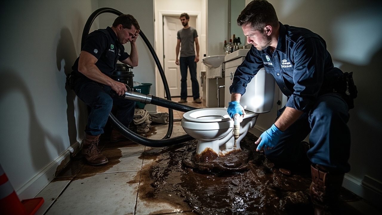 How Professional Emergency Sewer Cleanup Stops Contamination
