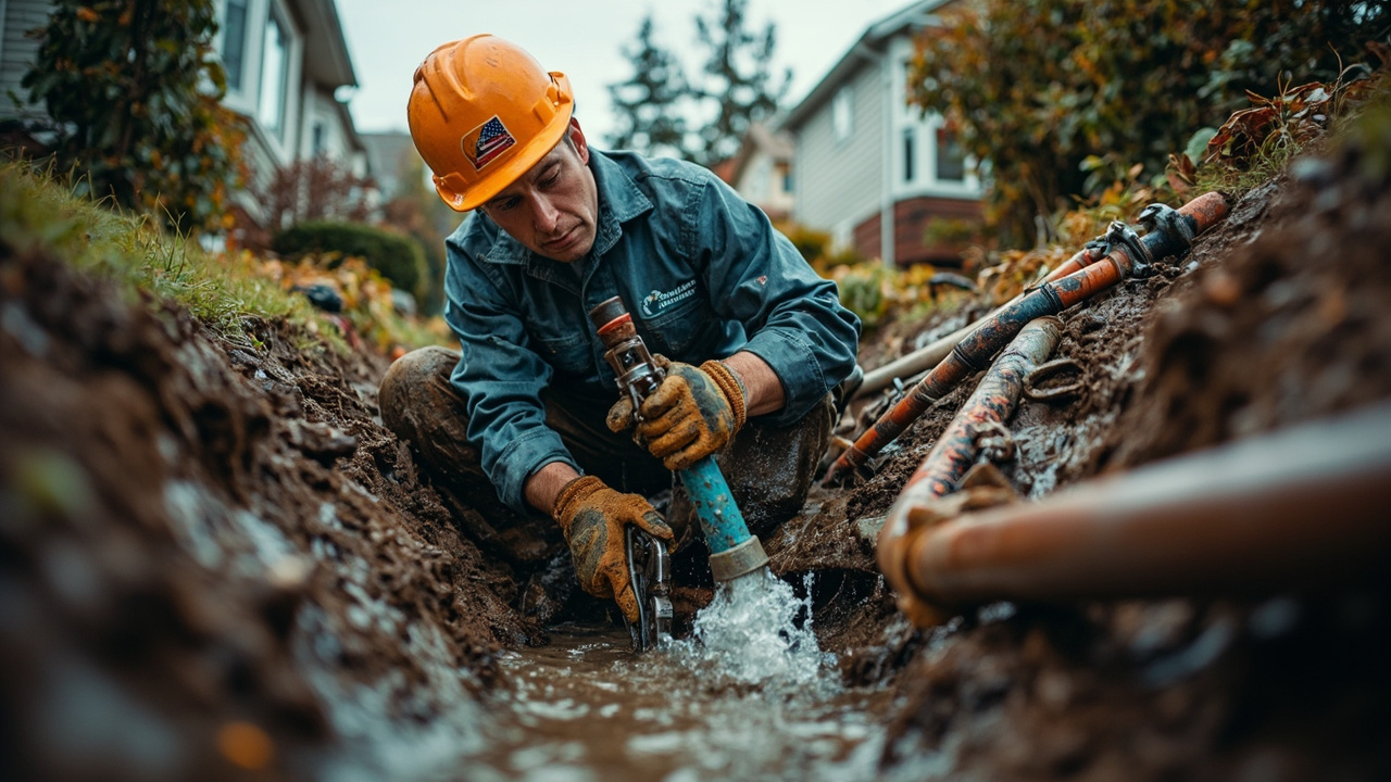 Water Erupting From Your Yard? You Have Minutes, Not Hours