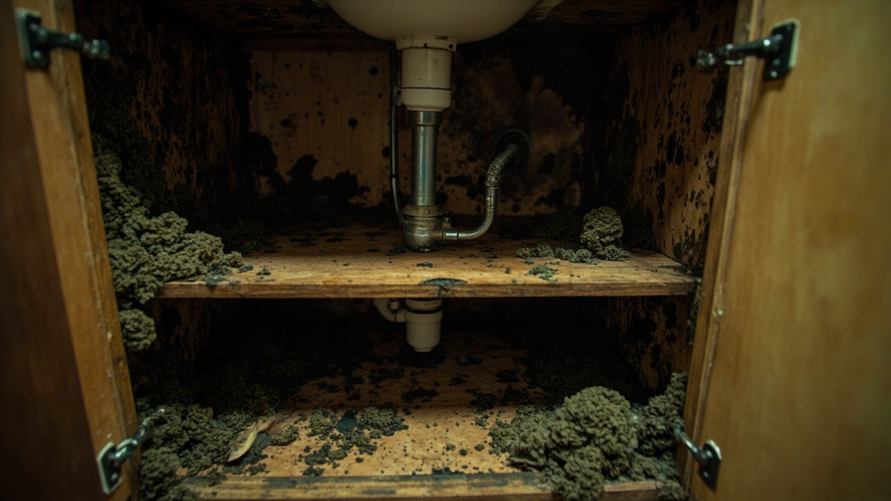 How We Trace the Water Source and Eliminate Cabinet Mold Permanently