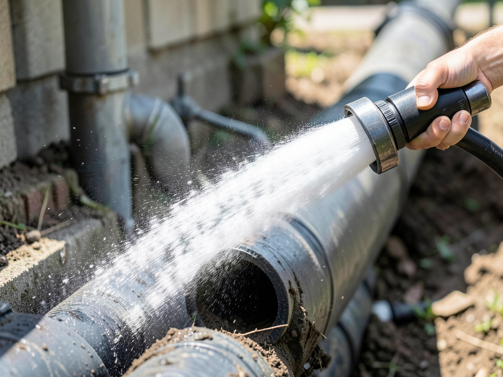 Clearing Stubborn Main Line Clogs with Hydro Jetting in Queen Anne