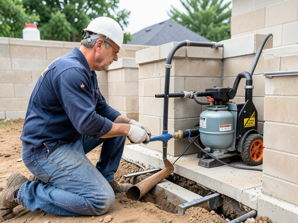 Expert gas line installation for outdoor kitchens