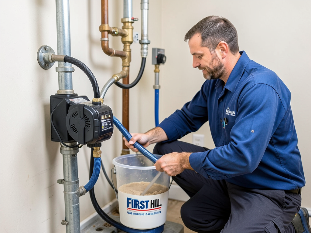 How to flush sediment out of your first hill water