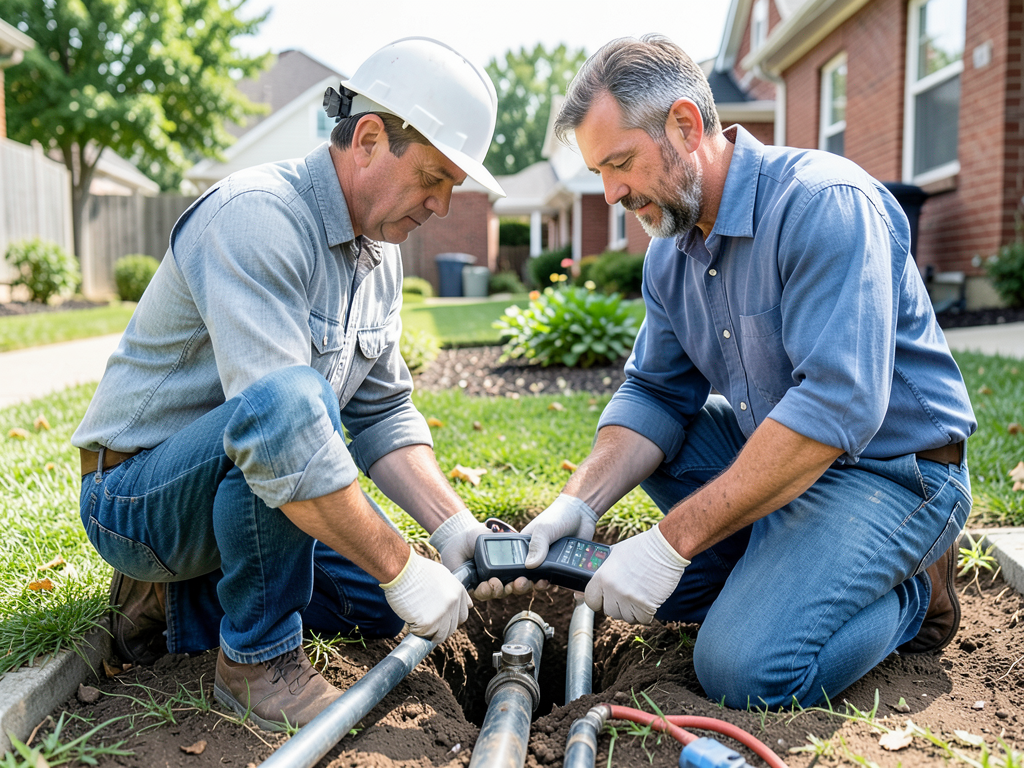 How to identify a water main leak on your kent pro