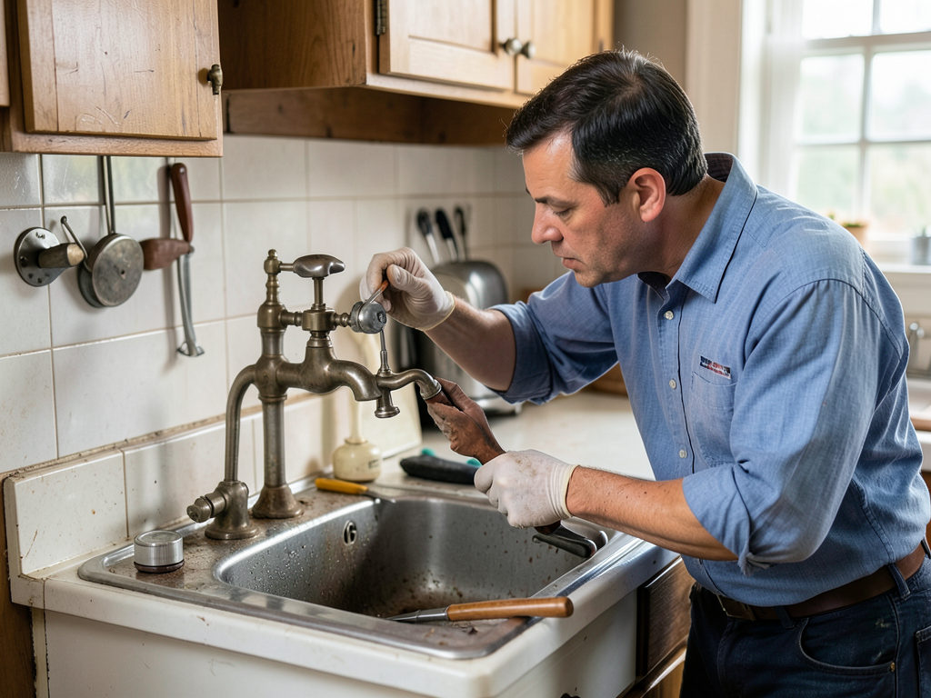 Leaky faucet and fixture upgrades for broadview re