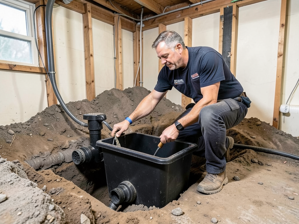 Sump Pumps vs Interior Perimeter Drains (Solving Persistent Basement Dampness in Broadview)