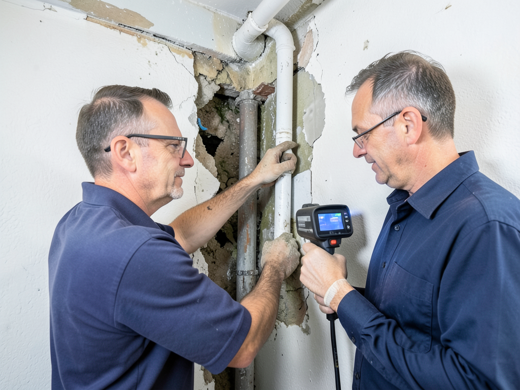 What to do when a pipe bursts in your magnolia hom